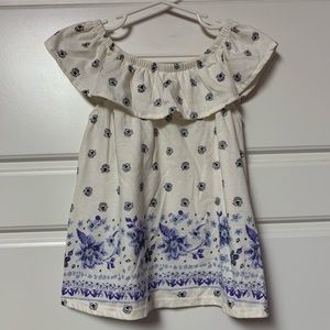Summer ruffle top, sz 4T